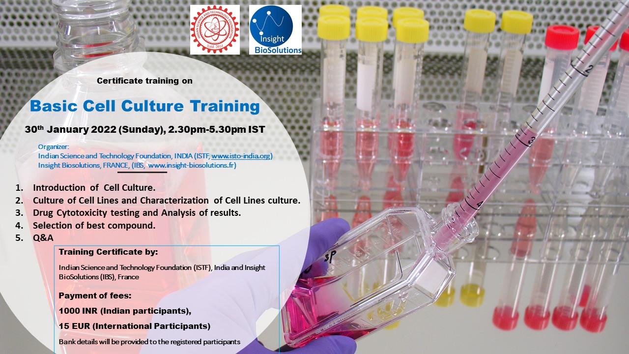 2022 01 30 BASIC CELL CULTURE TRAINING